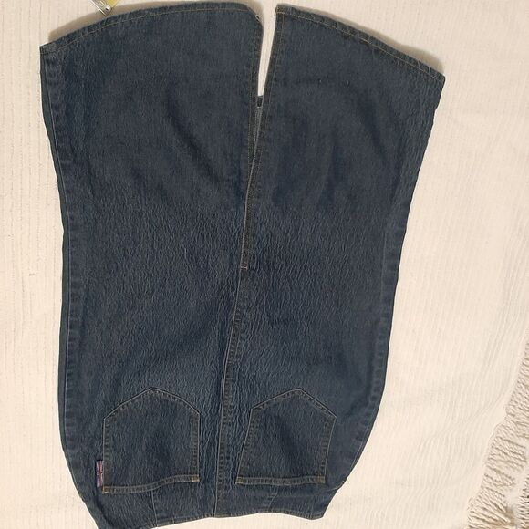 Top One Jeans Pencil Denim Skirt Knee Length Hight waisted Small - Picture 4 of 10